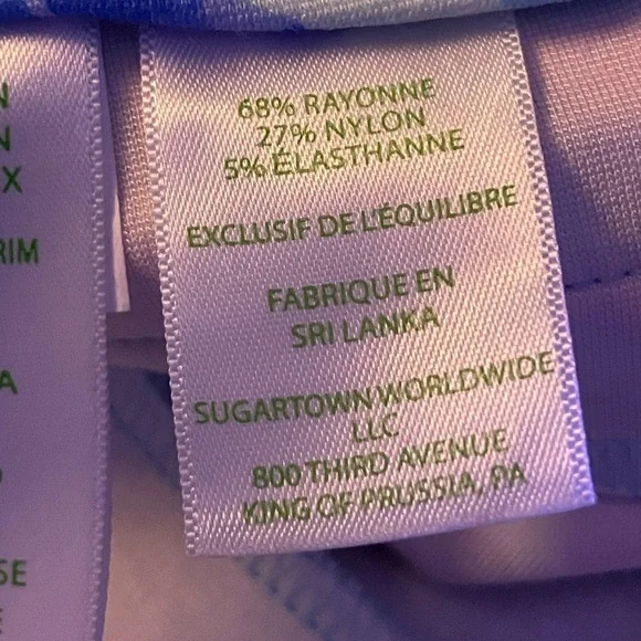 Lilly Pulitzer Mr. Peacock B Tweethearts Kelly Knit Skinny Ankle Pants - Picture 8 of 12